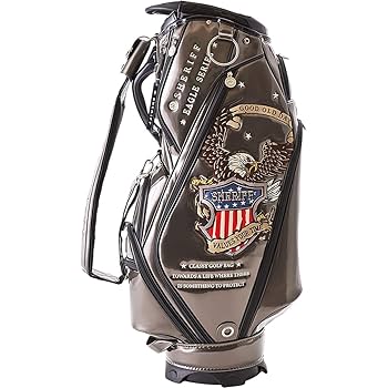 超希少！SHERIFF LUCKY キャディバッグ トランプ柄 9.5型 3点式 超希少！SHERIFF LUCKY キャディバッグ トランプ柄 9.5型 3点式